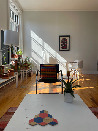 Living and dining area - One furnished room in 2br in Spring Hill, renting for AY or semester, full time or weekly commuter Condo