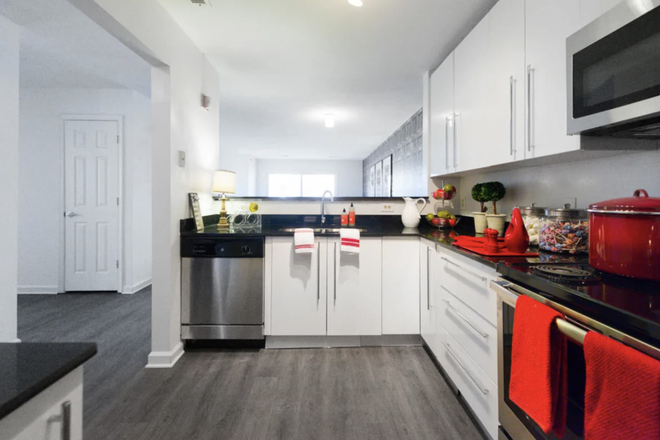 Kitchen - Subletting My Room for Next Year at The Harrison | 4 Bedroom Classic Apartment | Single Room