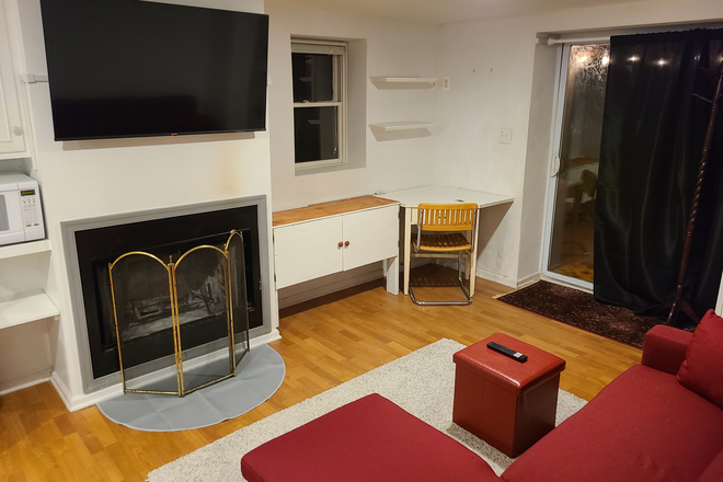 Living room - 2br - 850ft2 - Furnished. Close to AU and Georgetown. Available 12/16 Apartments