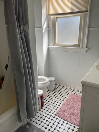 Bathroom - 4BDR house near campus, new kitchen, offstreet parking, available 6/1/25