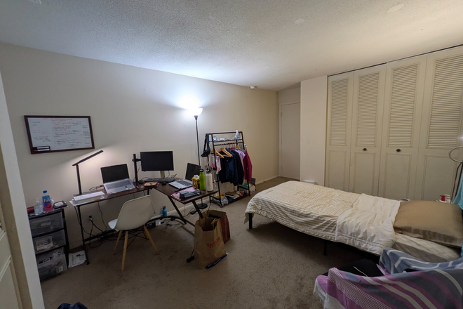 Bedroom (view from inside) - Brandywine Private Bedroom Sublet (Female only, single occupancy) Apartments
