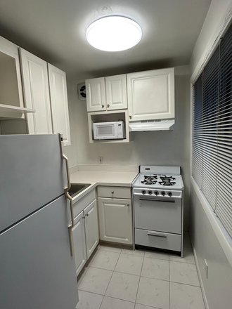 kitchen - Very nice recently renovated studio close to Georgetown campus. Quiet, well managed building. Apartments