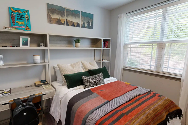 Bedroom - The Locale Fayetteville Apartments Unit C302-D