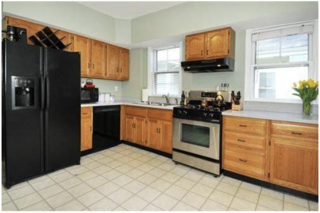 Kitchen - Private bedroom in a shared apartment 20 min walk to BC available January 1st