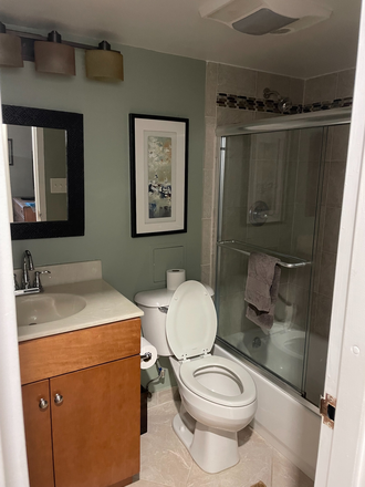 Shared bathroom - Bedroom for Rent in Homeowner-Occupied Condo