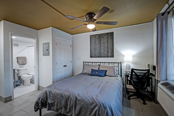 Bedroom/Work Desk - Furnished UNIT Admiral Apartments