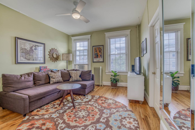 Living Room - Bright and Spacious FULLY FURNISHED 2BD Apt in Charles Village