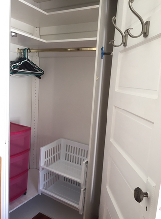 Closet - 1 MAR - Furnished Room in Apt-share near Harvard & MIT