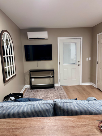 Living room Area - Furnished Studio Close To Campus