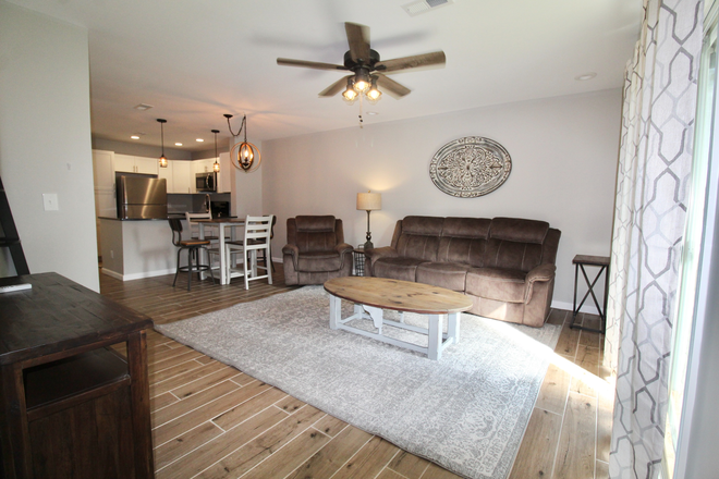 Living area - Hunters Ridge 3 bedroom - 3 bath apartment for rent!