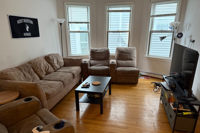 Living Room - Mission Hill Apartment