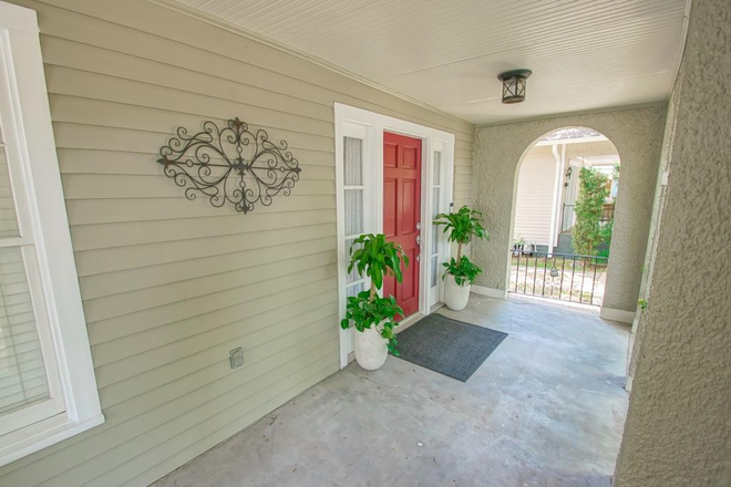Front door - Updated and well-maintained!  Safe, quiet, and convenient! House