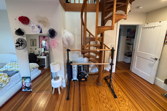 Bedroom and attic stair - Whole House Available Aug 26-Aug 27