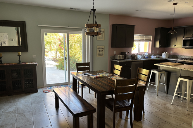 Dinning room - Brand New House close to UCR (4.6mi), 1 Private Room Avail
