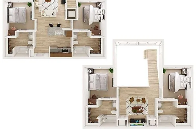 Floor Plan - Northpoint Crossing Apartments