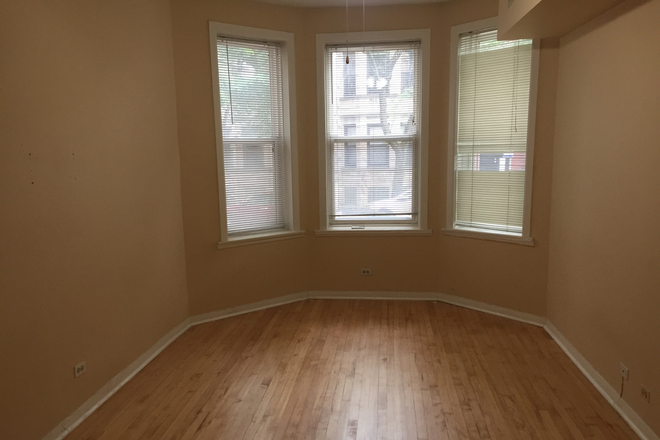 Living Room 9front windows) - Updated 1 bedroom / 1 bath Apartments