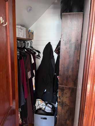bedroom closet - Room in House 15 Minutes from Campus