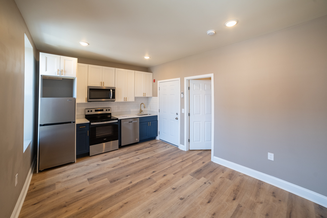 Kitchen - Gorgeous Brand New 1 Bed 1 Bath A Block From Campus With ROOF DECK