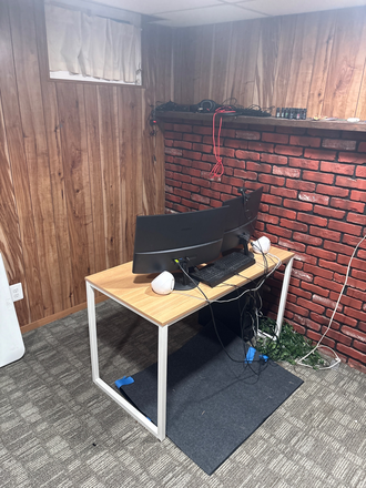 Basement living area - House in Crystal Springs