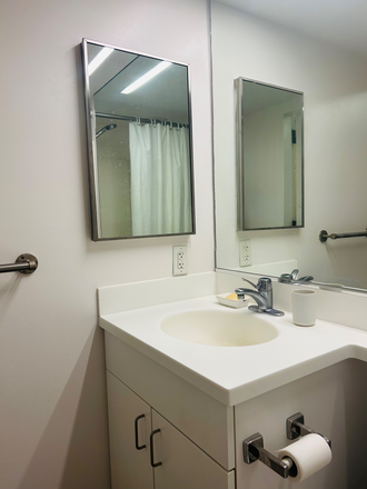 Bathroom - Special Rate | River View Studio | No Fees | Fully Furnished | AC & Utilities Included Apartments