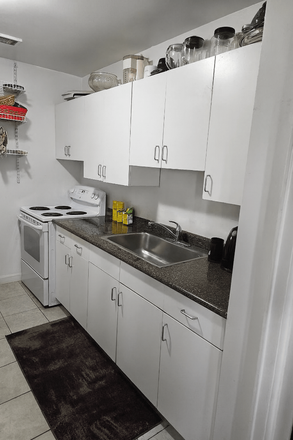 shared Kitchen - 1 Private room in a shared 2 Bedroom Apartment at Rosemount Drive, Scarborough! Utilities included!