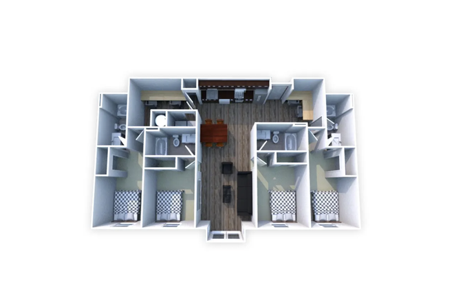 Floor plan - South Street Station