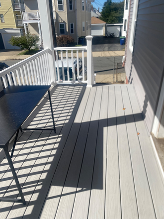 Back Porch - 54 Curtis Ave - 3 BR & 4 BR Apts. No Fee
