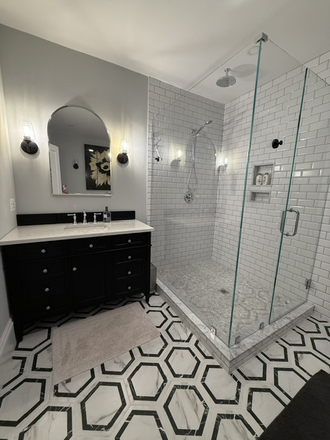 Bathroom - Spacious Quite Furnished 1BR - Cambridge, Near MIT & Harvard Apartments