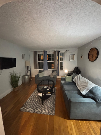 Living room - Cleveland Circle 2bd/1ba Apartment