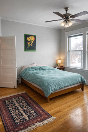 Bedroom - Huge Sunny Room in Central Square Apartments