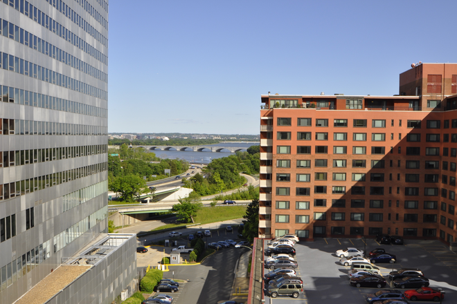 Views from Balcony - PRIME  ROSSLYN  LOCATION FURNISHED Spacious 1 Bedrooms Apart. 716 SF Close Rosslyn Metro, GU, GW Condo