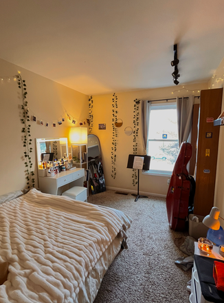 Bedroom - Seeking 2 roommates for July 2026 in Ann Arbor! $885 monthly rent. Queer-friendly! Duplex