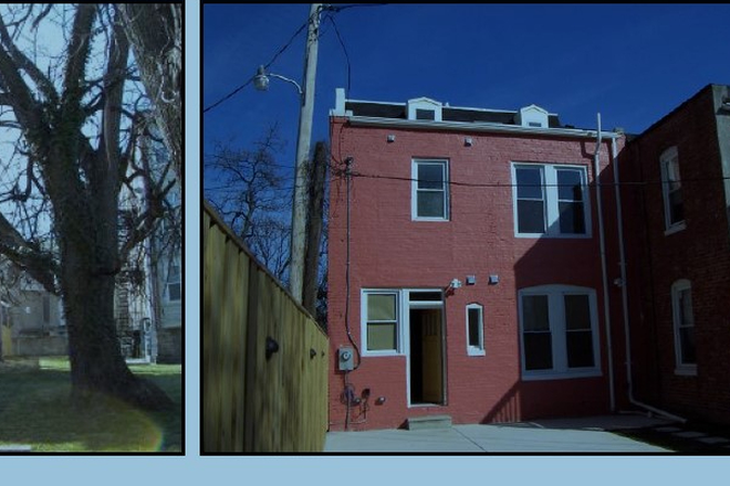 Exterior front and back - Stunning 4 Bed 4, 4 Bath Townhouse in Historic Reservoir Hill - Great Amenities Await You!