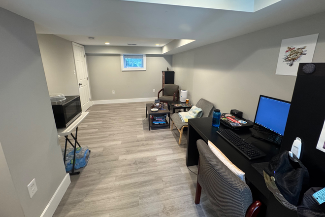 Full view of your private living room - Sublet Huge Private Living Space in Berwyn Neighborhood House