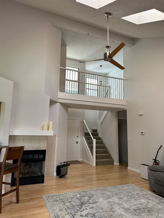 Front door from LR - $100 OFF SEPT '25 RENT! $765/MO EACH BR (INCLUDES UTILITIES/TRASH). House