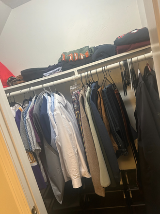 Closet - Newly renovated, duplex style home on Mission Hill