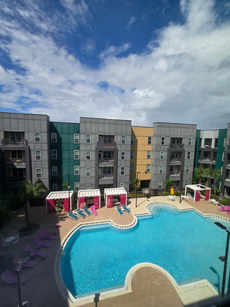 View from bedroom window - Sub-let Private Room + Bathroom Near UCF – Female Student Only Apartments