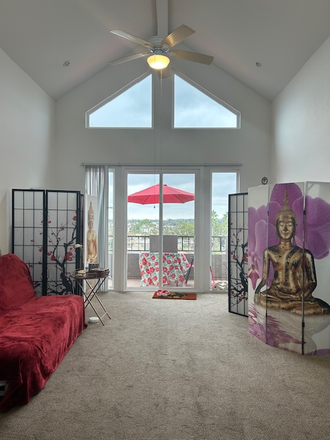 living room - Furnished Master Bedroom/own bath 1 mile from UCSD