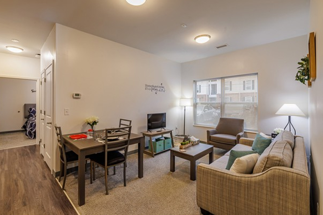 Living Room - The Landings at Notre Dame