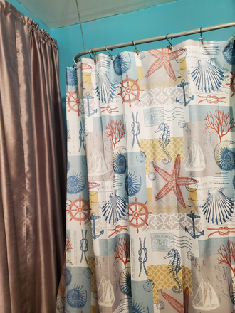 Shower - Tree lined on street parking.  Walking distance to public transportation, shops, banking & restaur House