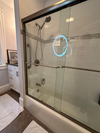 bathroom - Live Luxe: Prime Location, Modern Comforts, and Garden Serenity Apartments