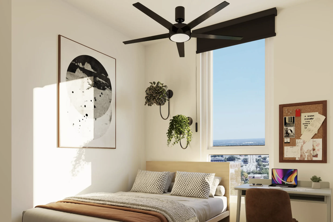 Bedroom - HUB Raleigh, brand new bldg. next to campus, walkable! $250 if you sign lease so I can c