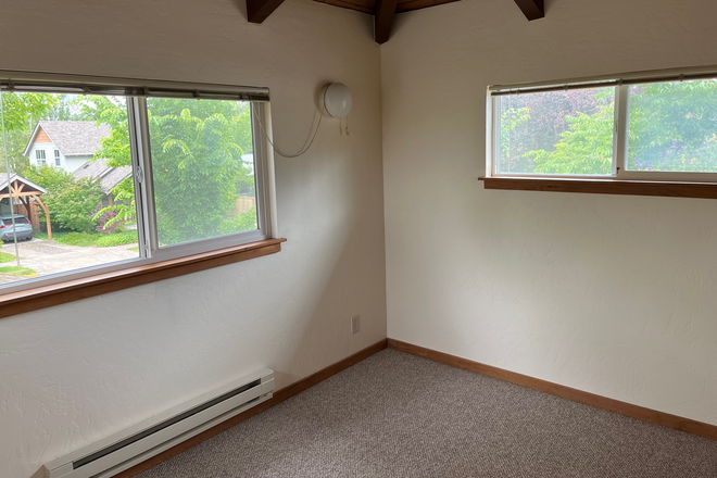 2 nd. floor bedroom looking west - 3 bedroom, 2 bath house 9 blocks south of UO campus