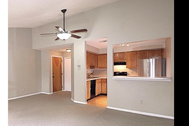 Kitchen and living area - Unfurnished 2BR condo-Trinity Ct-Princeton