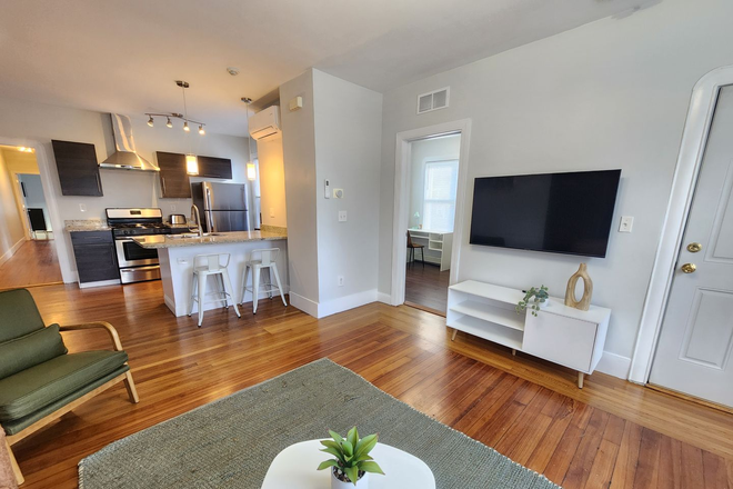Living Room - Furnished 2 Bedroom with Office! All Utilities Included & WIFI! Apartments