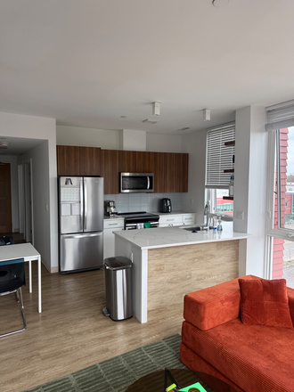Kitchen/Living Room - Fully Furnished 2Bed 2Bath in Radius Apartments