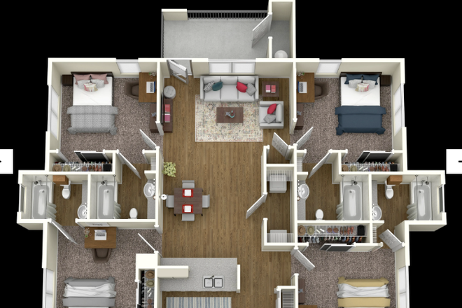Floorplan - The London Apartments