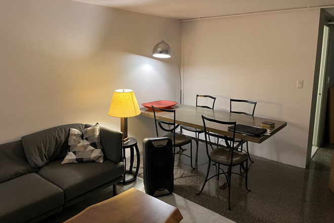 Dining table - 1 room in 2 bedroom apartment, large size, dining, kitchen, living room & balcony, Peabody Terrace