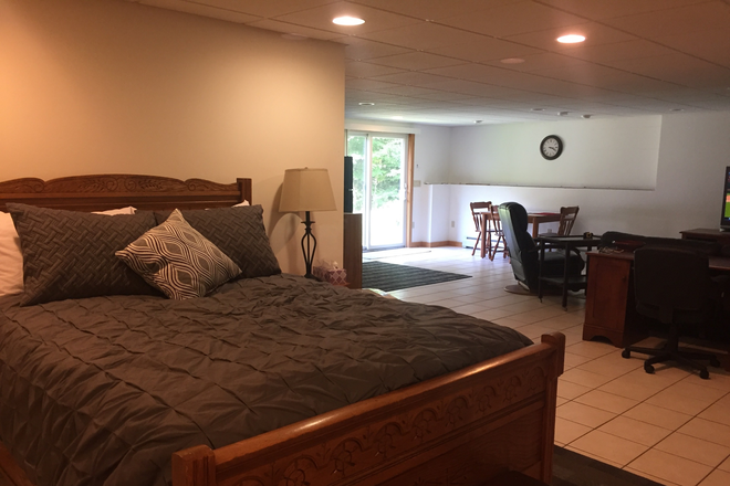 bedroom area - Fully Furnished Studio Apartment