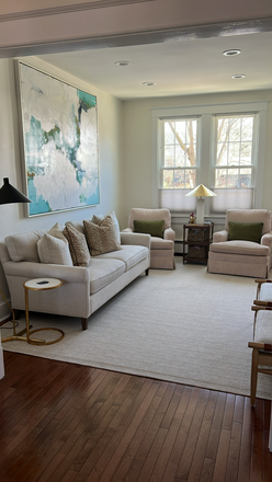 Living Room - 1811 36th St NW - Charming 3 BR Townhouse